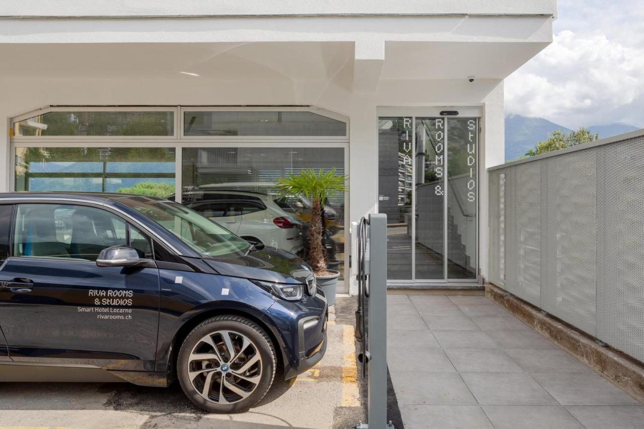 Riva Rooms & Studios - Check-In 24Hr Minusio Exterior photo